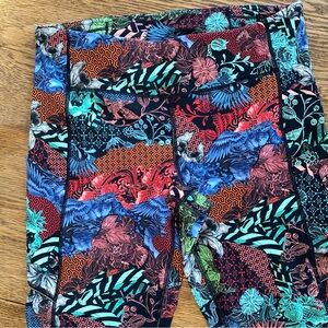 lululemon athletica Multicolor floral Patterned Leggings